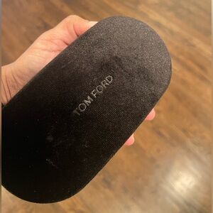 Tom Ford Velvet Black Sunglasses Case